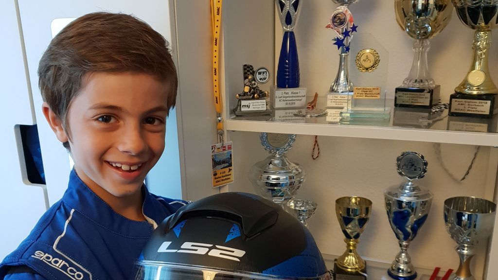 Kartslalom-Fahrer Marlon Kaufmann vom OAC. von privat