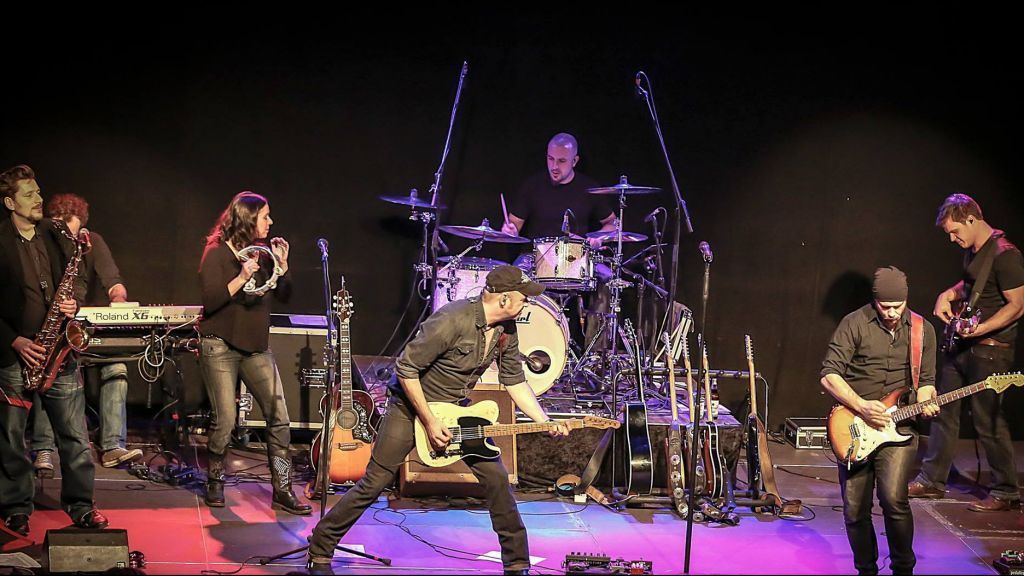 Schon zu Lebzeiten will die Tribute-Band „Bosstime” Rocklegende Bruce Springsteen ein musikalisches Denkmal setzen. von ©Thomas Heinen