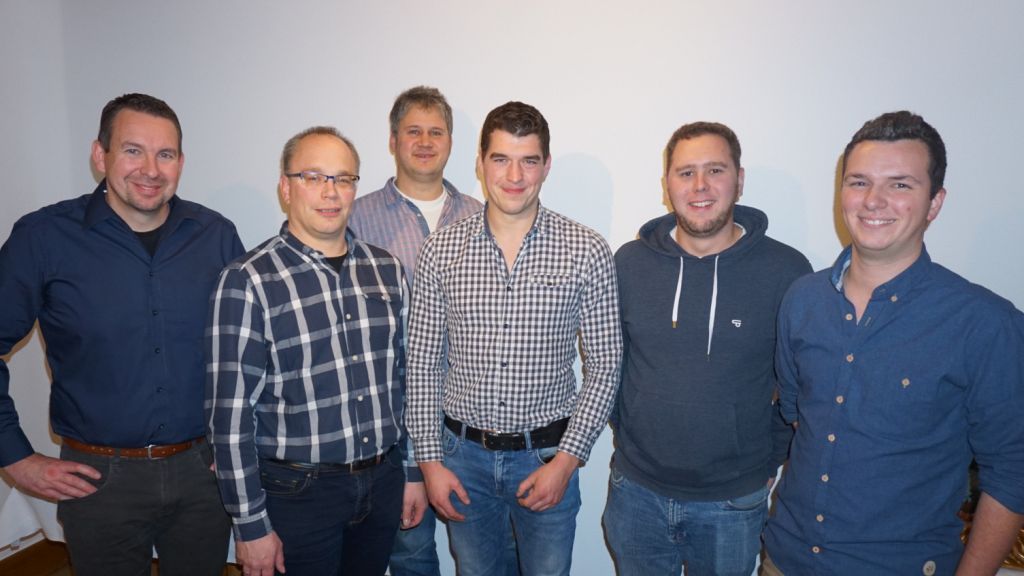 (von links): Michael Richard, Thomas Metzen, Marco Neuhaus, Manuel Reichling, Armin Wenzel und Vivian Henke. von privat
