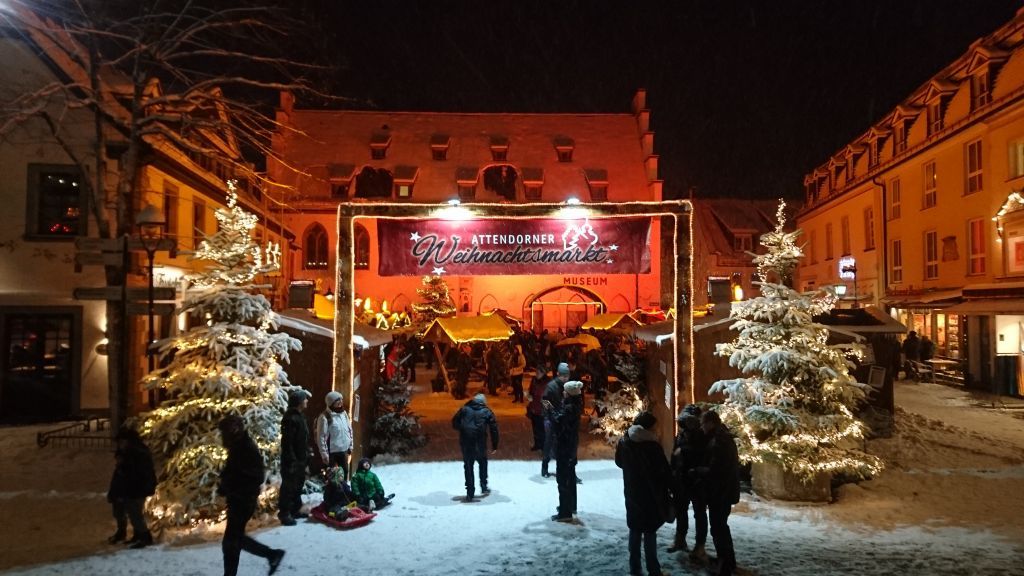 Der Attendorner Weihnachtsmarkt wird bald eröffnet. von Hansestadt Attendorn
