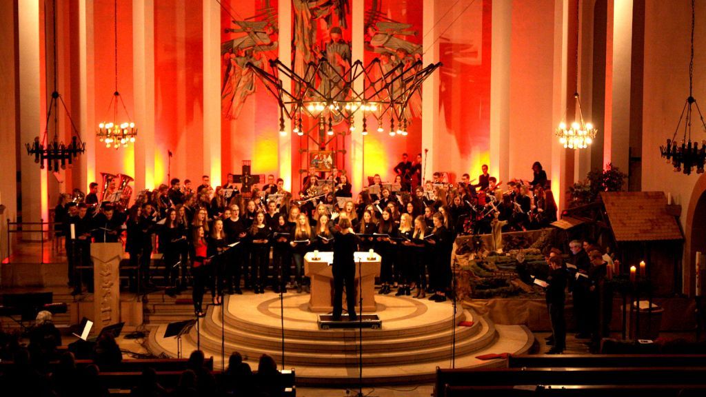 Das Konzert findet in der St. Marien Kirche in Olpe statt. von privat