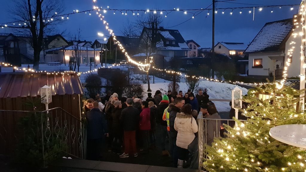 Der Musikverein „Hoffnung“ Hünsborn lädt zum Weihnachtsmarkt ein. von privat
