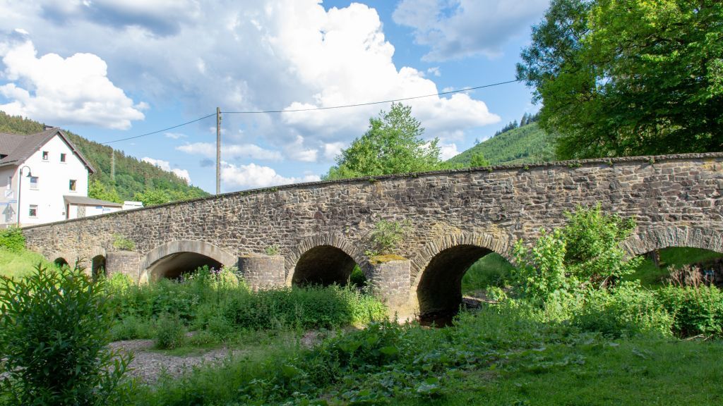 Die Rüberger Brücke in Altenhundem. von privat