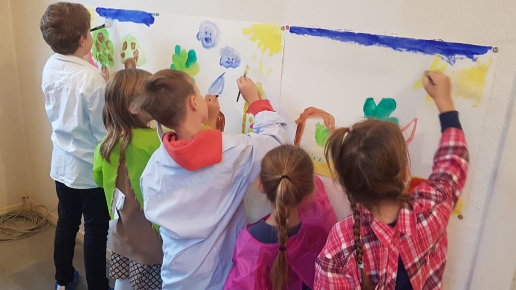 In der „Glück-Ahoi-Werkstatt“ können Kinder kreativ sein. von privat