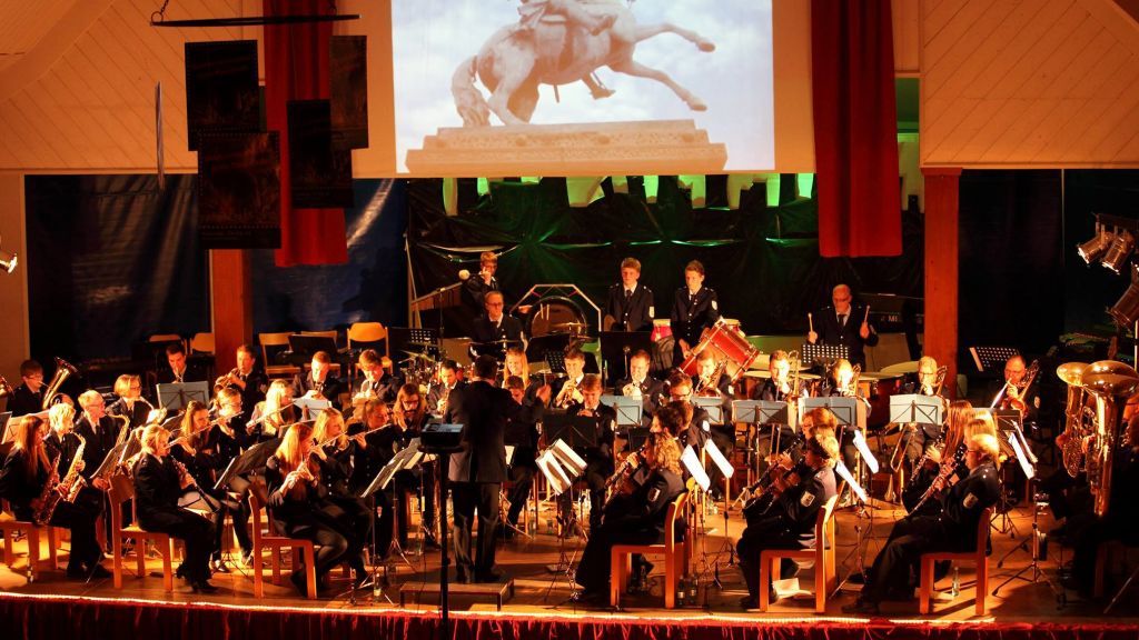 Der Musikverein Langenei lädt zum Konzert in der Schützenhalle ein. von privat