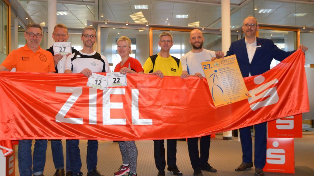 Die Organisatoren und Läufer stehen schon in den Startlöchern für den 27. Citylauf. von Barbara Sander-Graetz