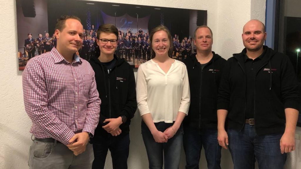 Der Vorstand des Musikzuges Ennest. von privat