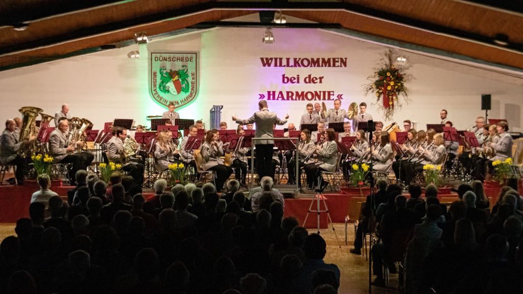 Volles Haus beim Konzert des Musikvereins Dünschede. von privat