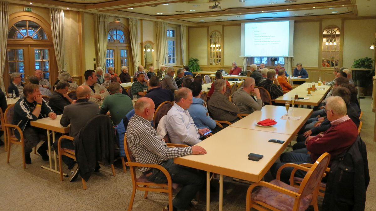 55 Teilnehmer kamen zur Verbandsversammlung des Wasserbeschaffungsverbandes Oberveischede. von privat