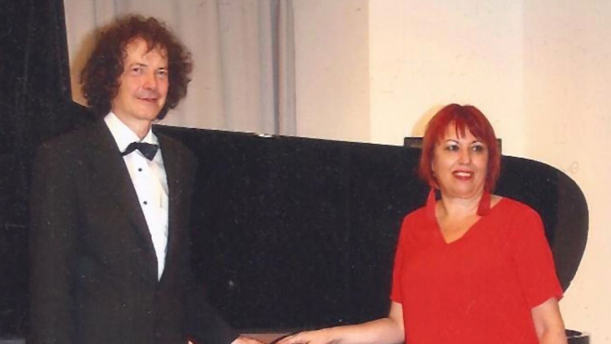 Andreas Schönhage und Tamara Korockin geben im KulturBahnhof ein Konzert. von privat