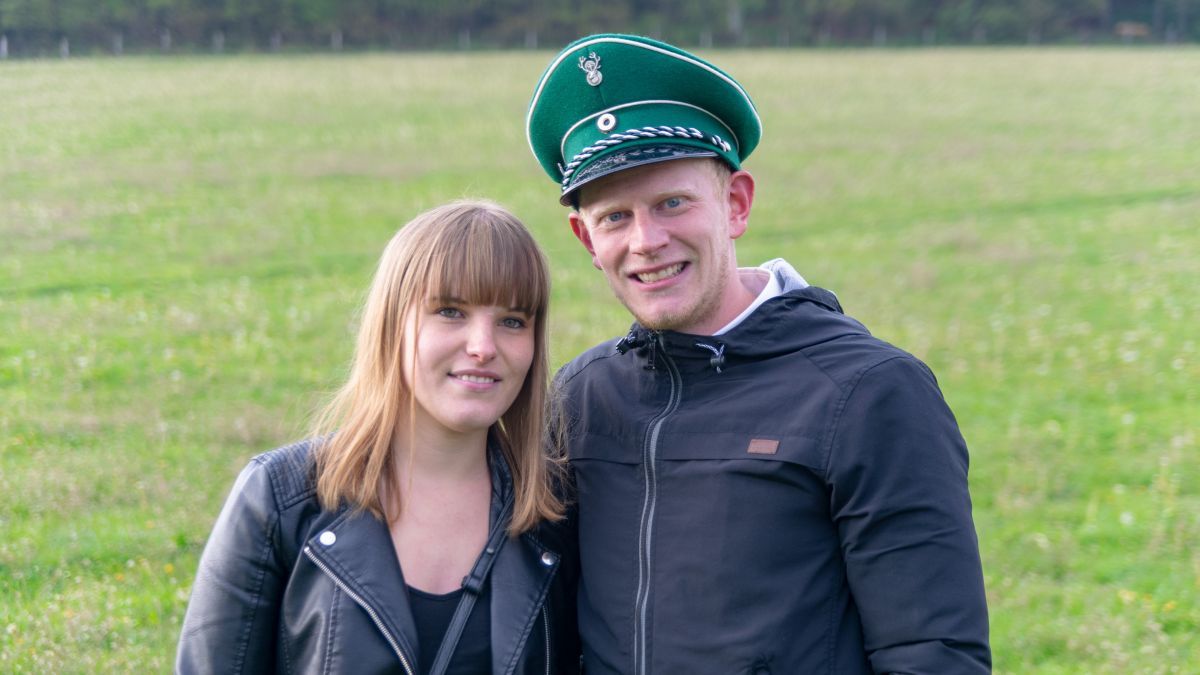 Das neue Königspaar von Neger: Lucas Neef und Sarah Pasika. von s: Nils Dinkel