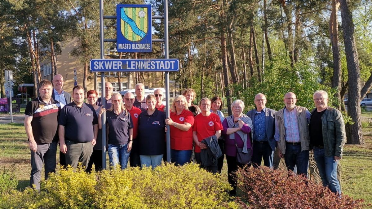Zeitgleich war eine weitere Delegation aus Lennestadt zu Besuch in Otwock. von privat