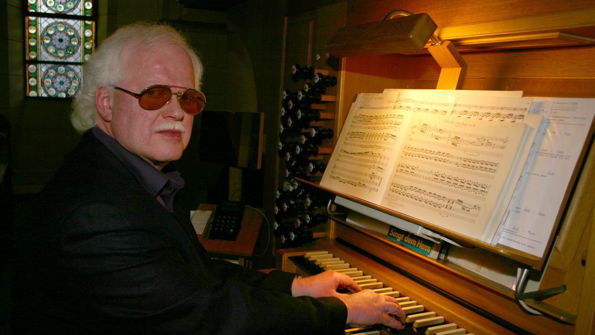 Gerd Arens spielte den ersten Gottesdienst am Weißen Sonntag 1969. von privat