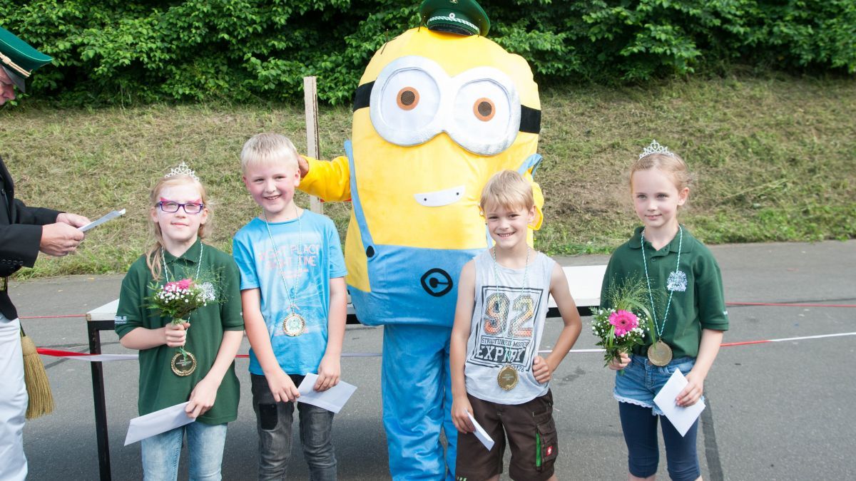 In Maumke wird wieder Kinderschützenfest gefeiert. von privat