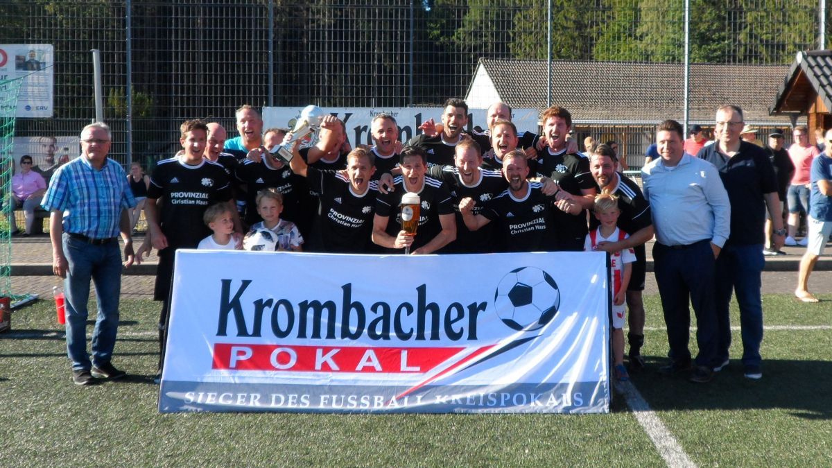 Die SG Drolshagen/Hützemert gewann den ü32 Krombacher Pokal. von privat