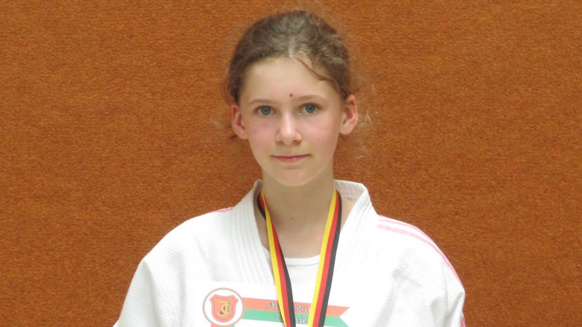 Janna Götzen belegte den zweiten Platz in Holzwickede. von privat