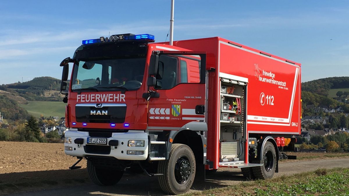 Der Gerätewagen der Grevenbrücker Feuerwehr. von Privat