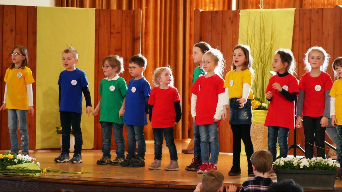 Kinder zwischen vier und neun Jahren, die Spaß am Singen haben, sind bei den LenneKids bestens aufgehoben. von privat