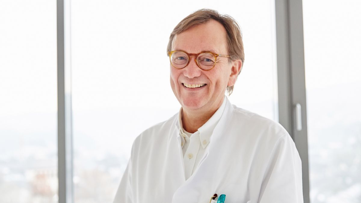 Dr. Klaus Friedhoff, Chefarzt der Allgemein- und Viszeralchirurgie. von Kathrin Menke