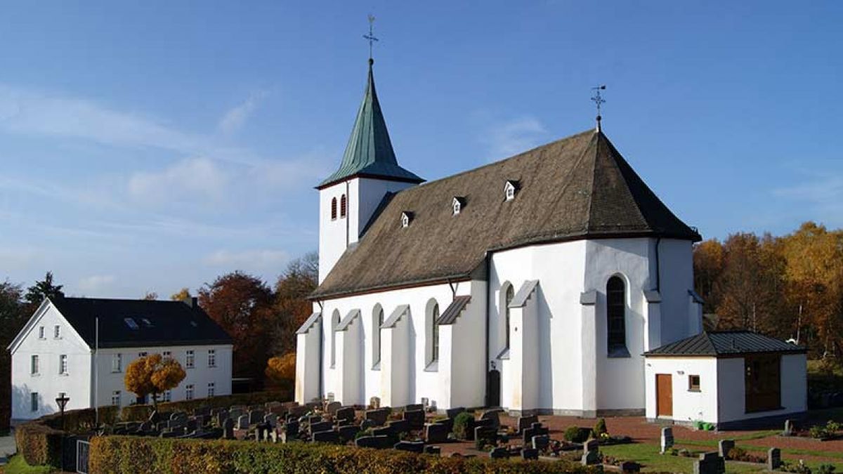 Die Wallfahrtskirche auf dem Kohlhagen ist das Ziel der zwölf Gemeinden aus dem Pastoralen Raum Kirchhundem. von privat