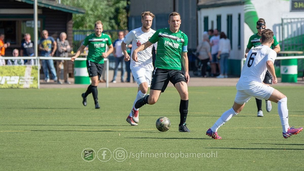 In der ersten Halbzeit dominierte die SG das Geschehen. von SG Finnentrop/Bamenohl