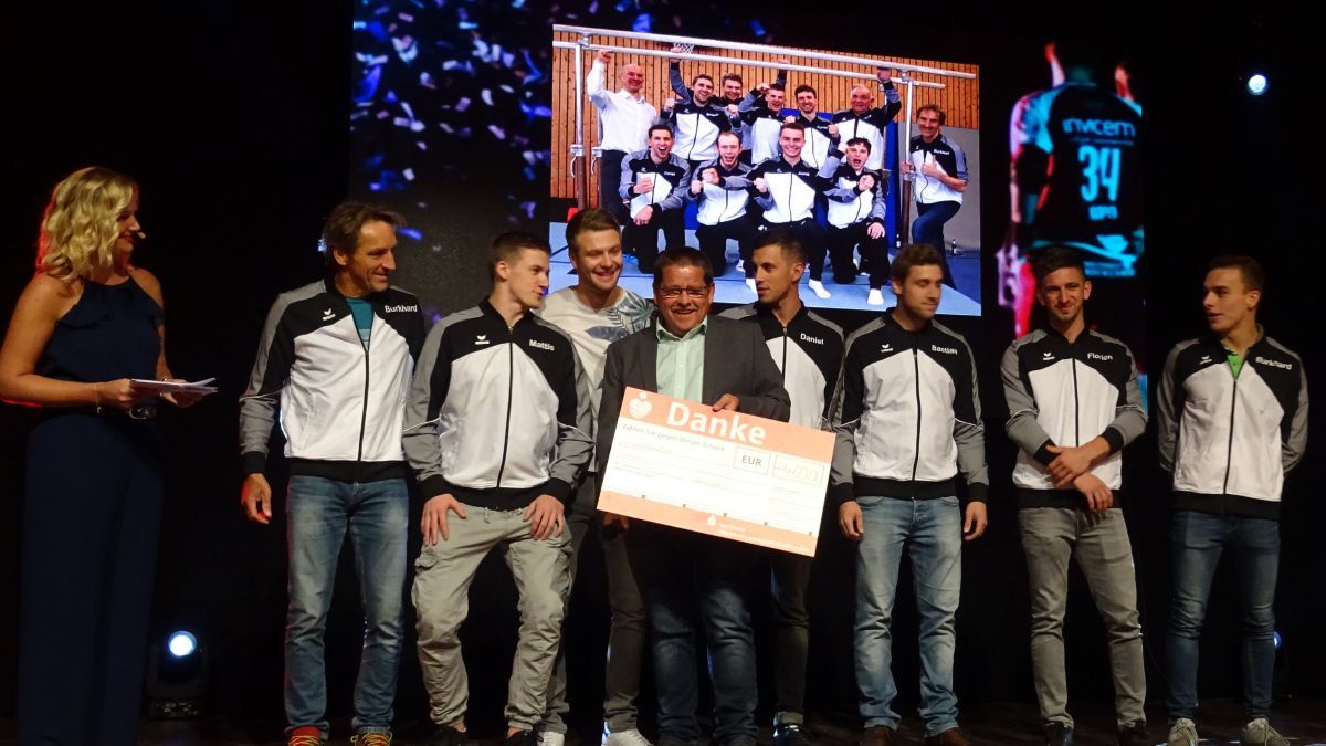 Die Herren des TV Langenei-Kickenbach gewannen in der Mannschafts-Kategorie. von Sigrid Mynar