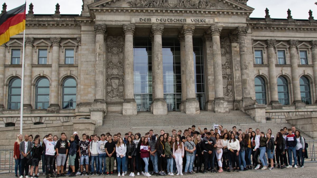 Ein Besuch des Reichstages durfte im Programm nicht fehlen. von privat