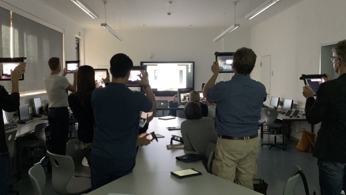 Die Sekundarschule in Olpe-Drolshagen richtete die Veranstaltung: „Lernen vor Ort: Individuell Lernen mit neuen Medien im Mathematikunterricht - 3D-Druck-Technologie, Lernprogramme und analoge Lernspiele“ aus. von Isabell Hütter, Sekundarschule Olpe/Gemeinnützige Hertie-Stiftung