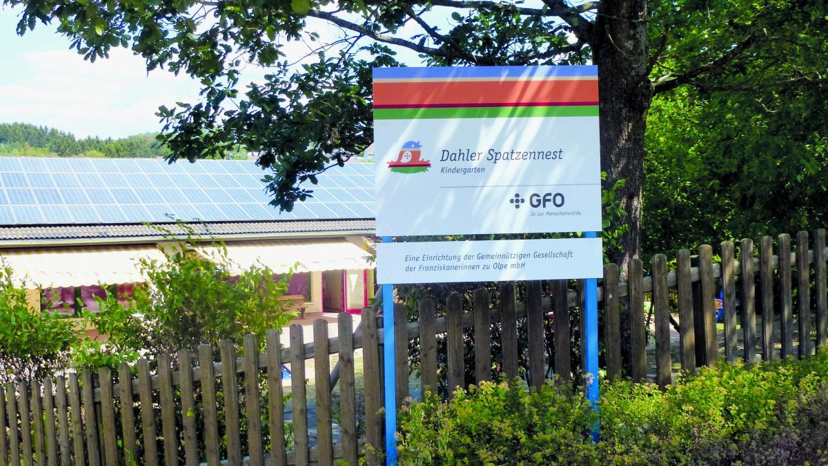 Der Dahler Kindergarten besteht seit 30 Jahren. von privat