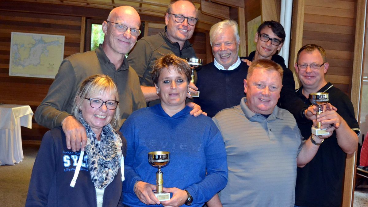 Bei wechselnden Winden mit einigen starken Böen gaben alle Teilnehmer der Herbstregatta des WSVB ihr Bestes, um in der Gesamtwertung auf vordere Plätze zu kommen. Die Siegermannschaften freuten sich über ihre guten Platzierungen. von privat