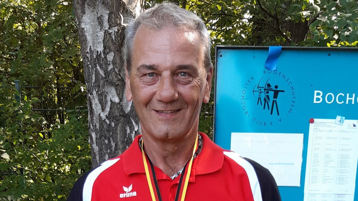 Udo Kleinsorge belegte den dritten Platz bei den Deutschen Meisterschaften im PARA-Bogenschießen. von privat