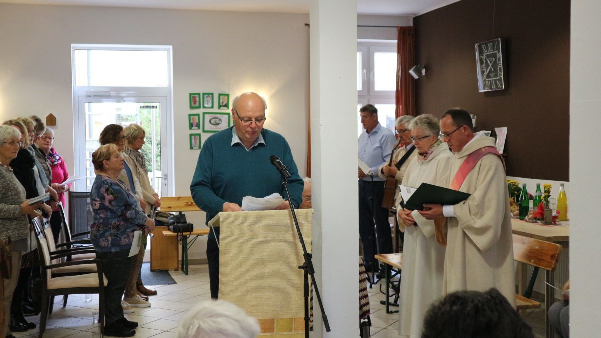 Mit einem Gottesdienst wurde das Franziskusfest gefeiert. von privat