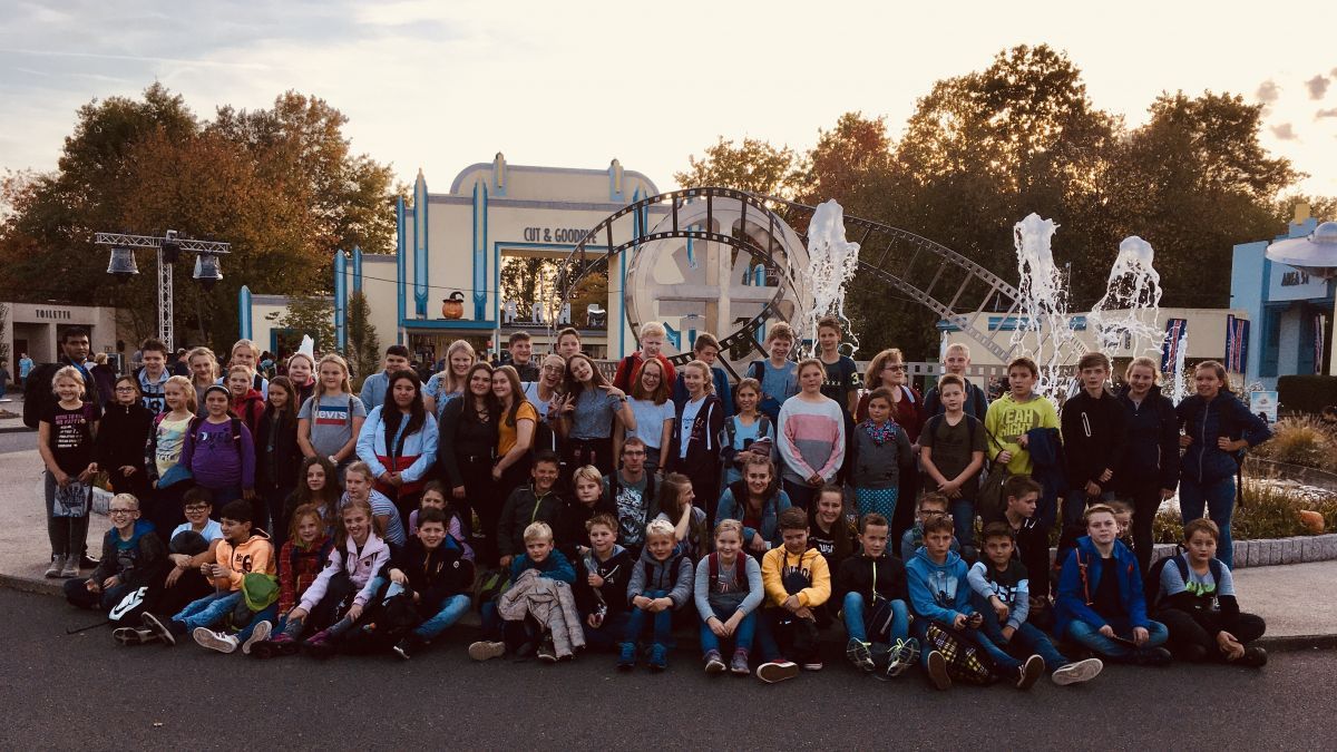 Die Teilnehmer des Messdiener-Fahrt. von privat