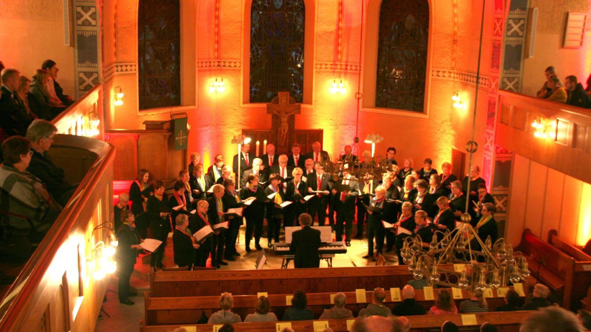 Der Kirchenchor St. Josef Attendorn zog nach der Gospelnacht in der Erlöserkirche ein positives Fazit. von privat