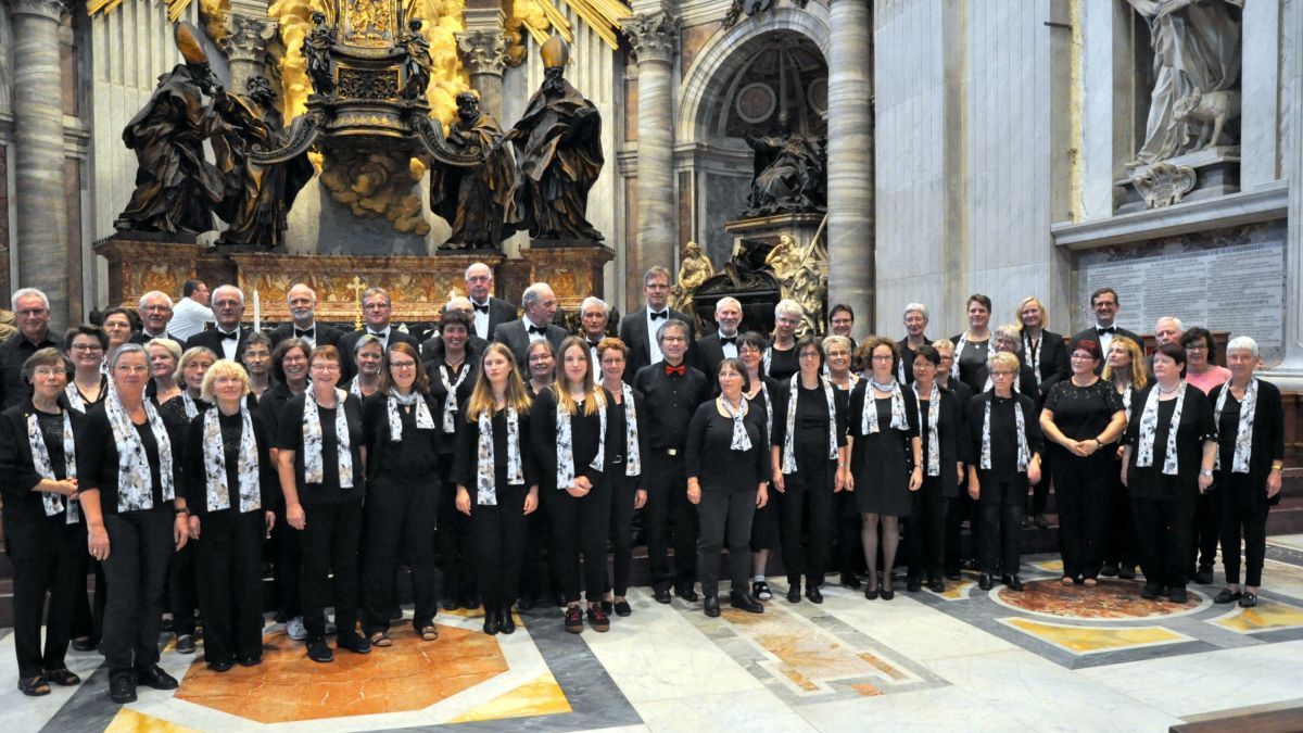 Die Sänger waren von der Stadt Rom und ihren Erlebnissen vollends begeistert. von privatr