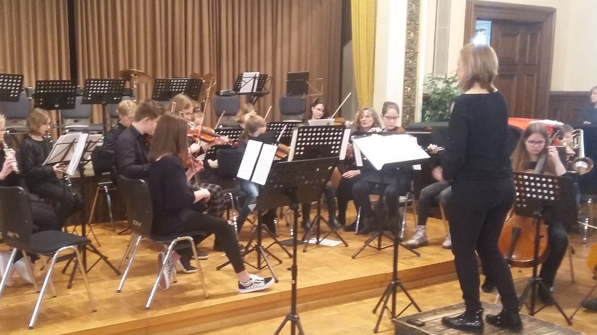 „Concertino“, das gemeinsame Kinderorchester der Musikschulen Drolshagen, Olpe und Wenden stellt sein neues Programm vor. von privat
