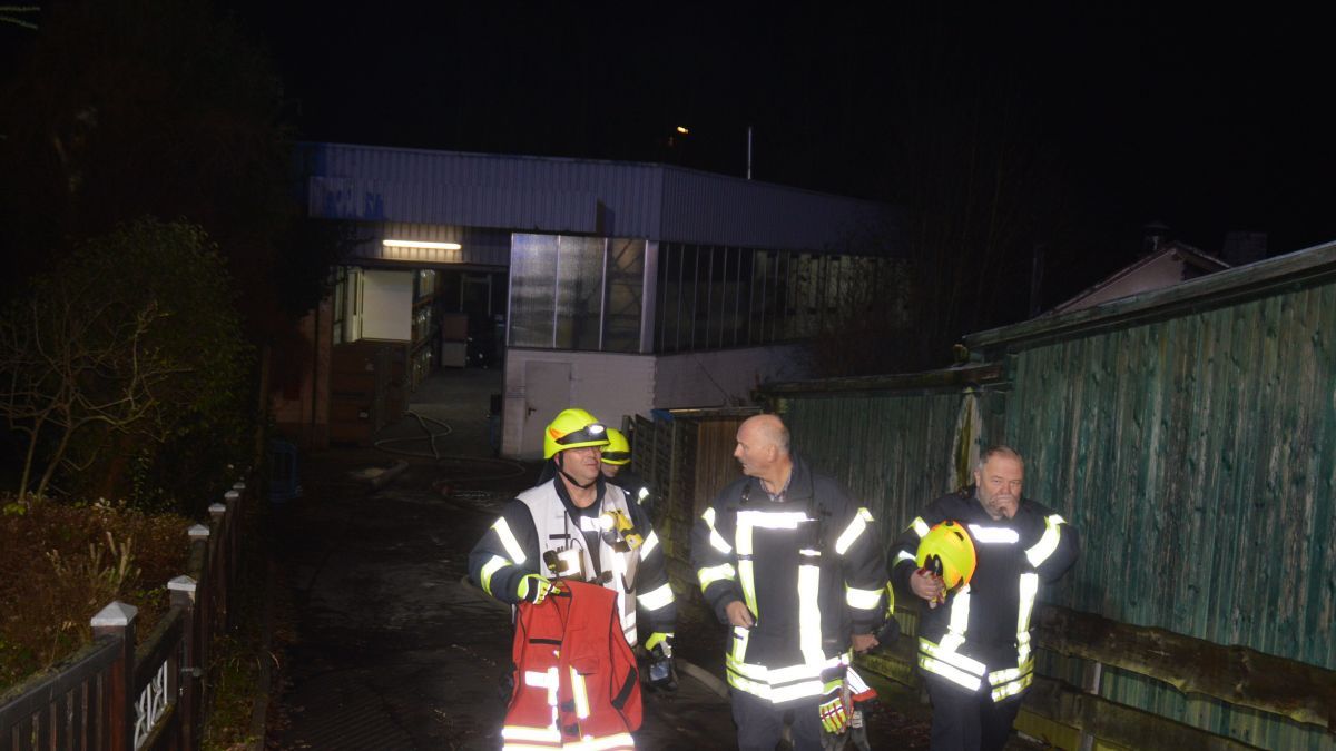 Die Feuerwehr rückte am Freitagabend zu einem Brand nach Rönkhausen aus. von Nicole Voss