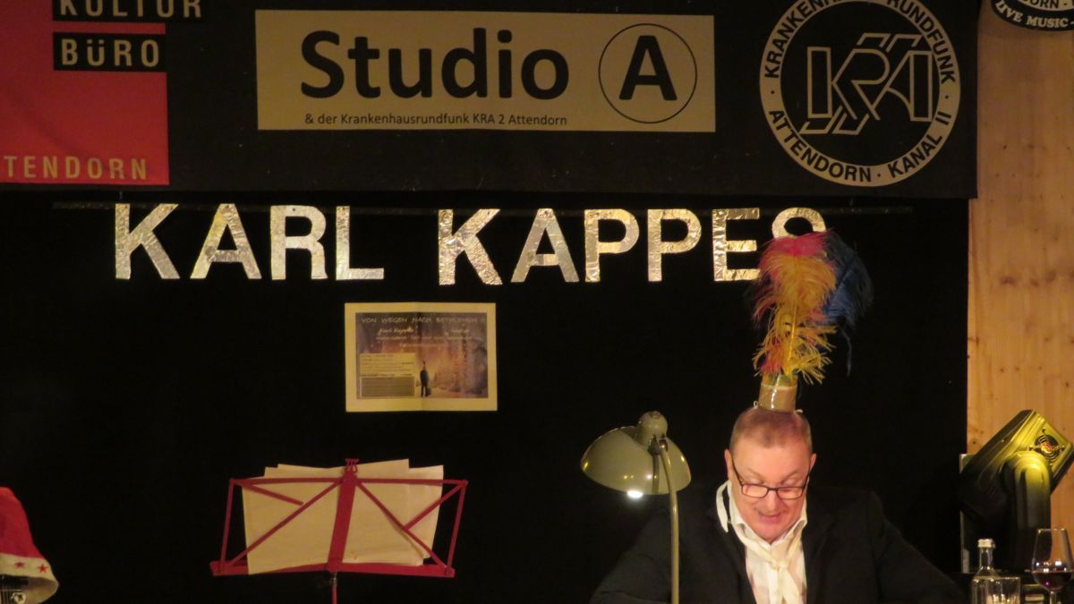 Karl Kappes garantiert Lacher. von privat