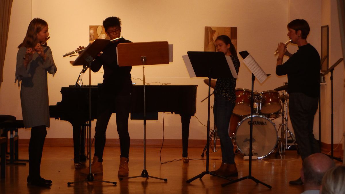 Die Musikschule gab einen Einblick in Ensemblearbeit in Olpe. von privat