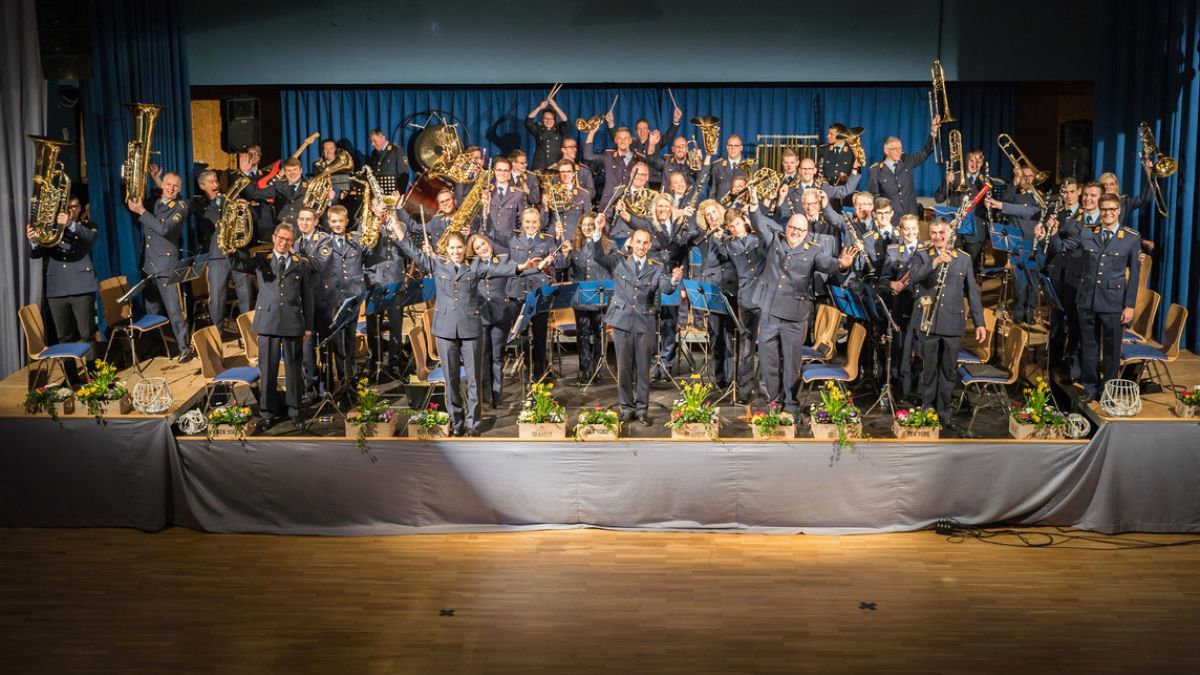 Der Musikverein Gerlingen gestaltet das Konzertprogramm. von privat