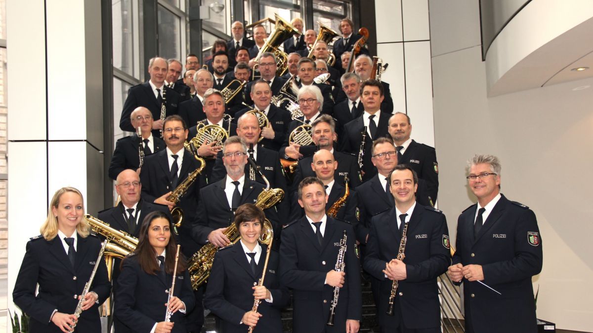 Das Landespolizeiorchester NRW gestaltet das Benefizkonzert in Würdinghausen. von privat