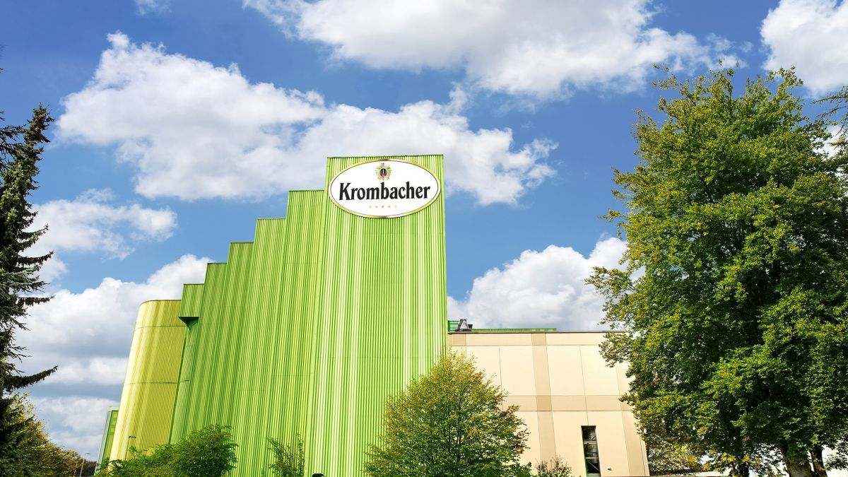 In Krombach ist man mit dem Geschäftsjahr 2019 zufrieden. von Krombacher Brauerei