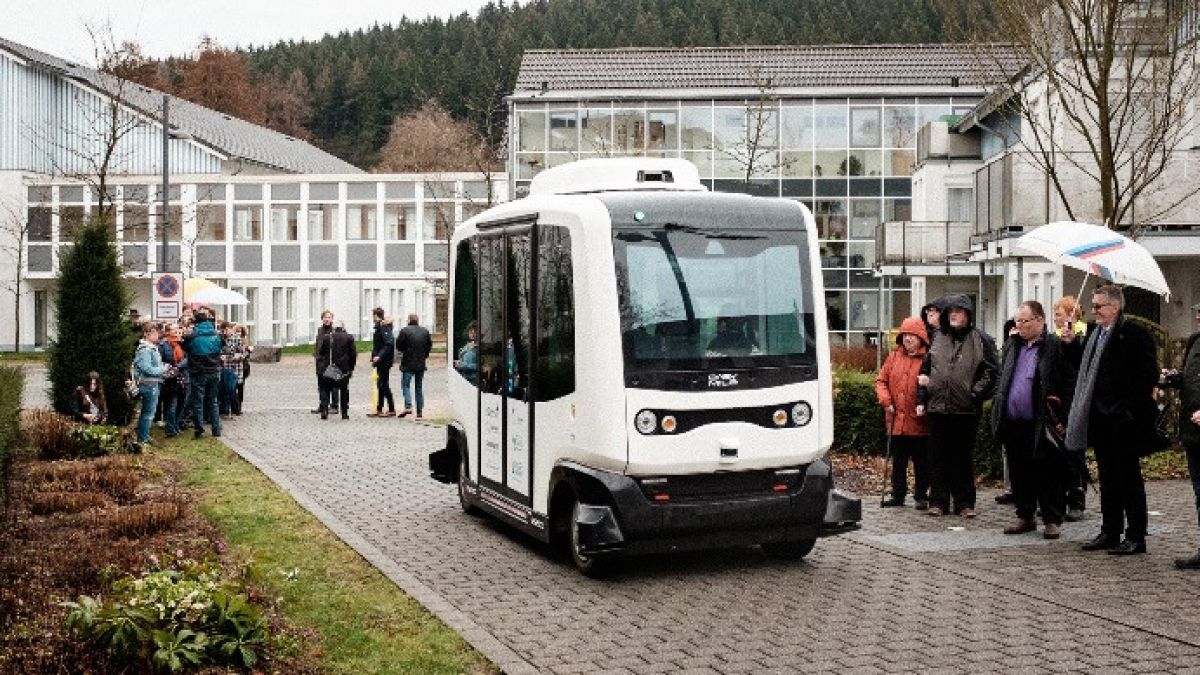 Der autonome Bus SAM fährt ab Mitte Februar in Drolshagen. von privat