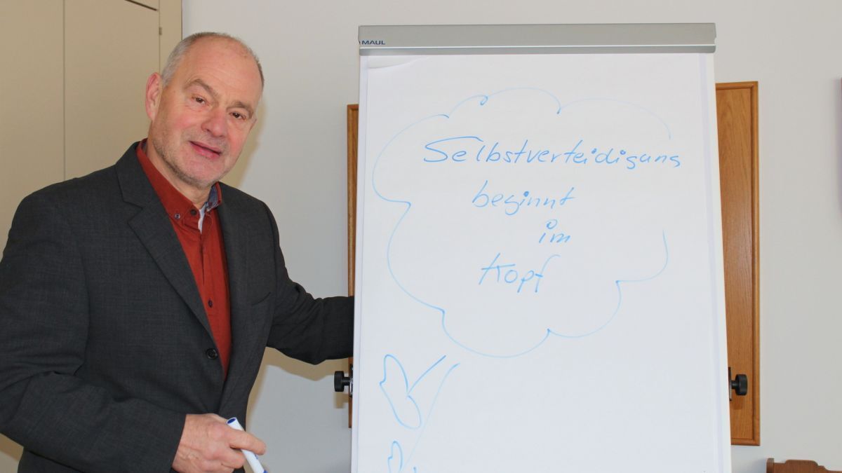 Ziel des Kurses mit Wolfgang Selter ist die Stärkung der Kinder. von privat