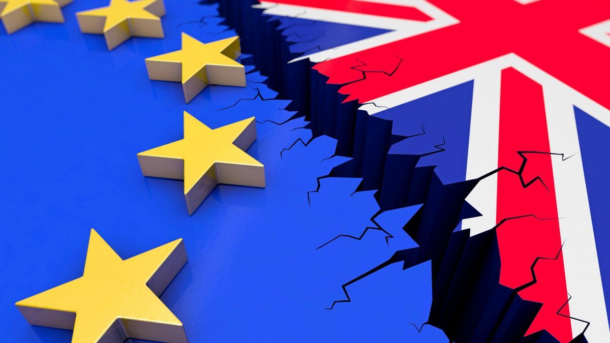 Bye-bye, Großbritannien: Das Vereinigte Königreich verlässt die EU. von Symbol IHK Siegen