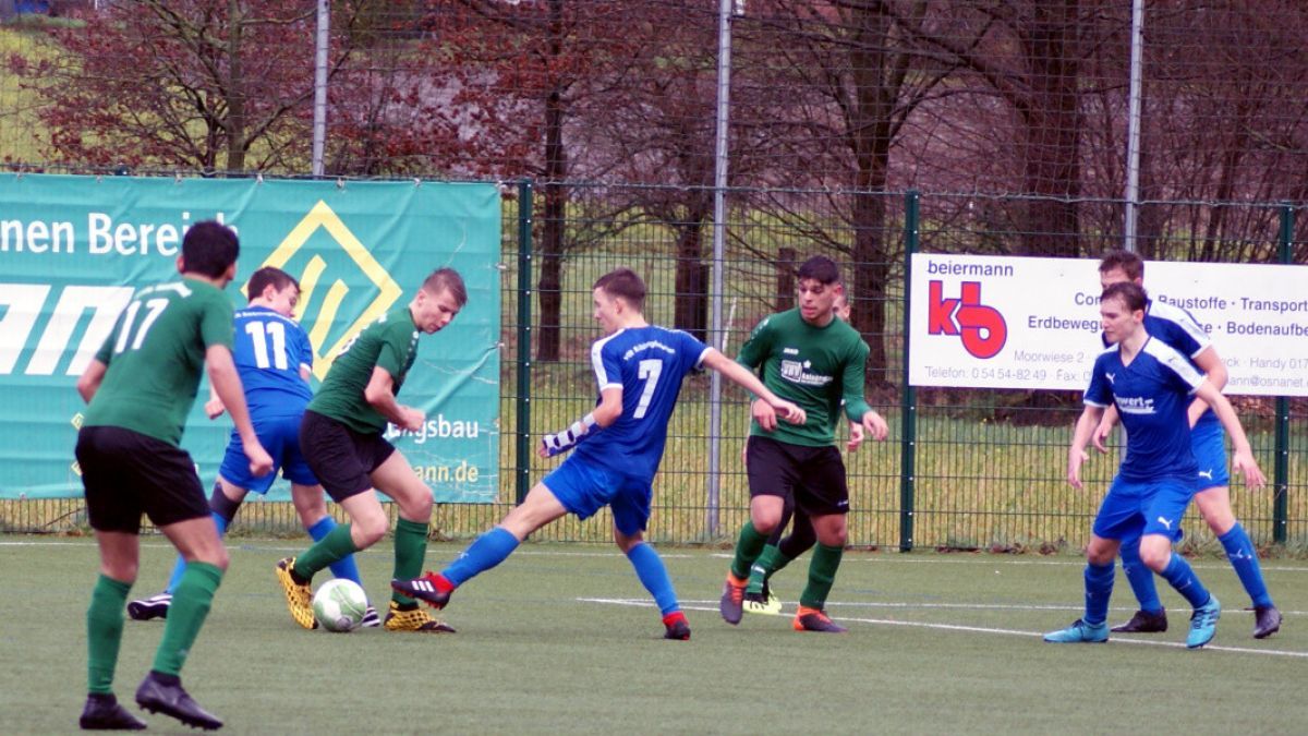 Die JSG RHID-F setzte sich mit 2:1 gegen Teuto Riesenbeck durch. von privat