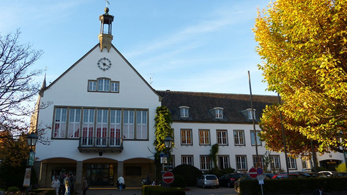 Das Attendorner Rathaus bleibt ab Montag vorerst geschlossen. von privat