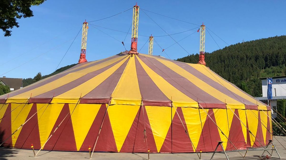 Das Zirkusprojekt der Grundschule Heinsberg kann in diesem Schuljahr leider nicht stattfinden. Ein Ersatztermin wird gesucht. von privat