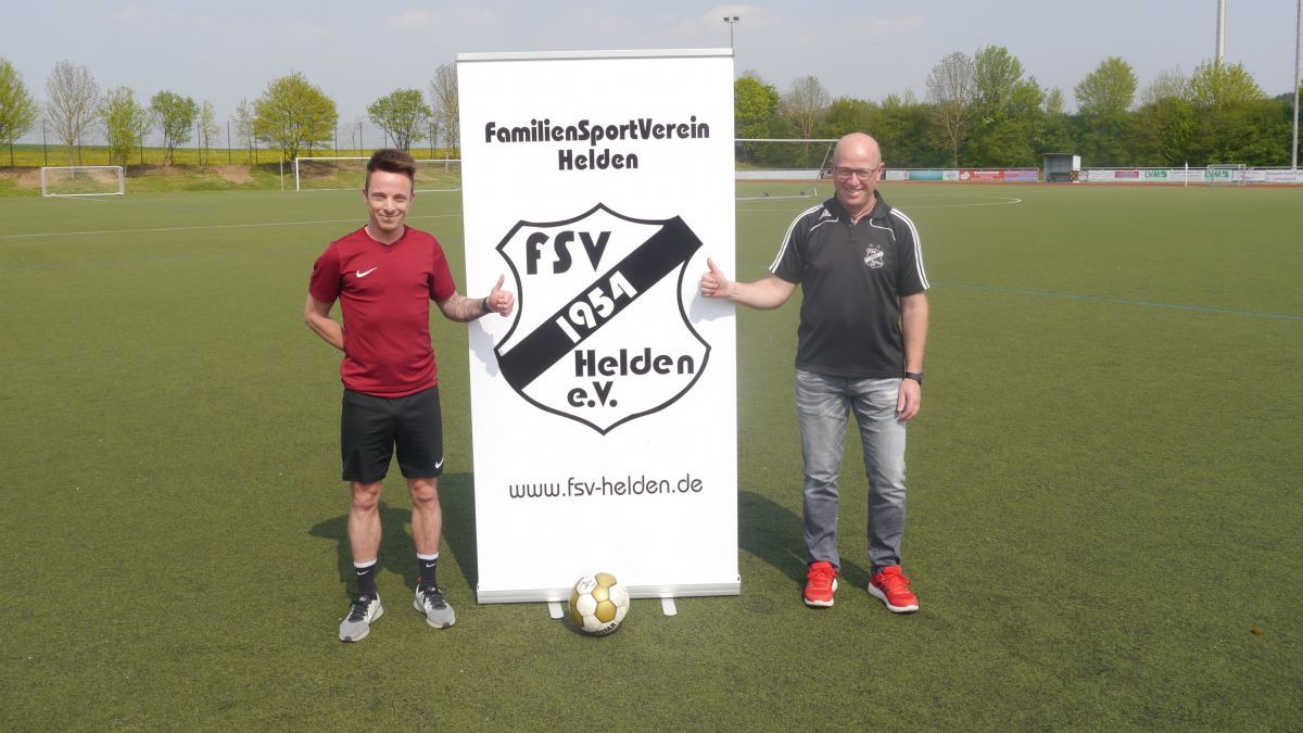 Der FSV Helden plant in der Saison 2020/21 mit Ronny Stosik. von privat