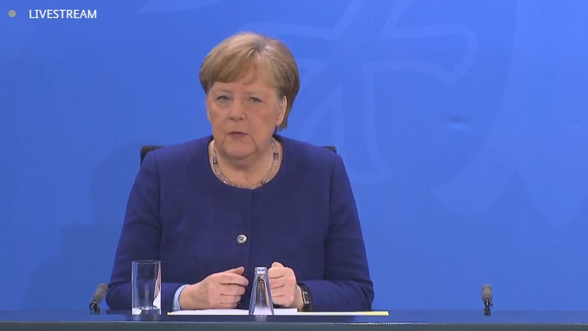 Bundeskanzlerin Angela Merkel. von Kanzleramt